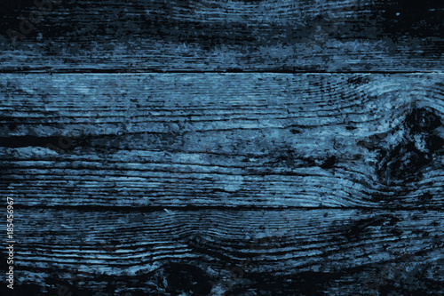 Blue vector wood texture.