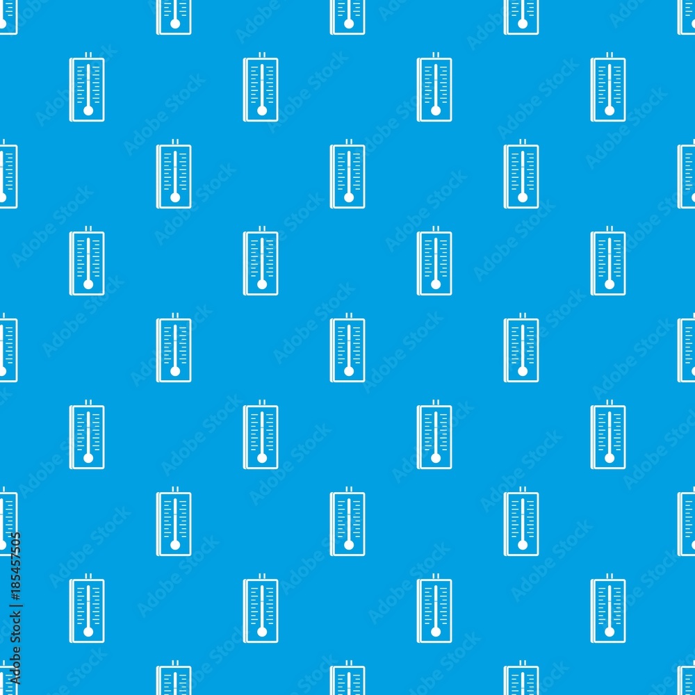 Thermometer pattern seamless blue Thermometer pattern seamless blue