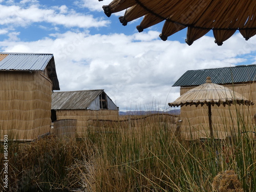 Lac Titicaca au Pérou Iles Uros photo