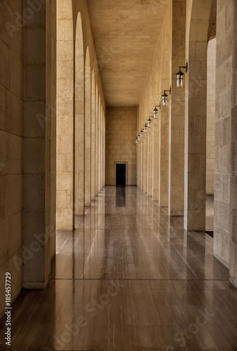 Architecture - Corridor Symmetrical Construction