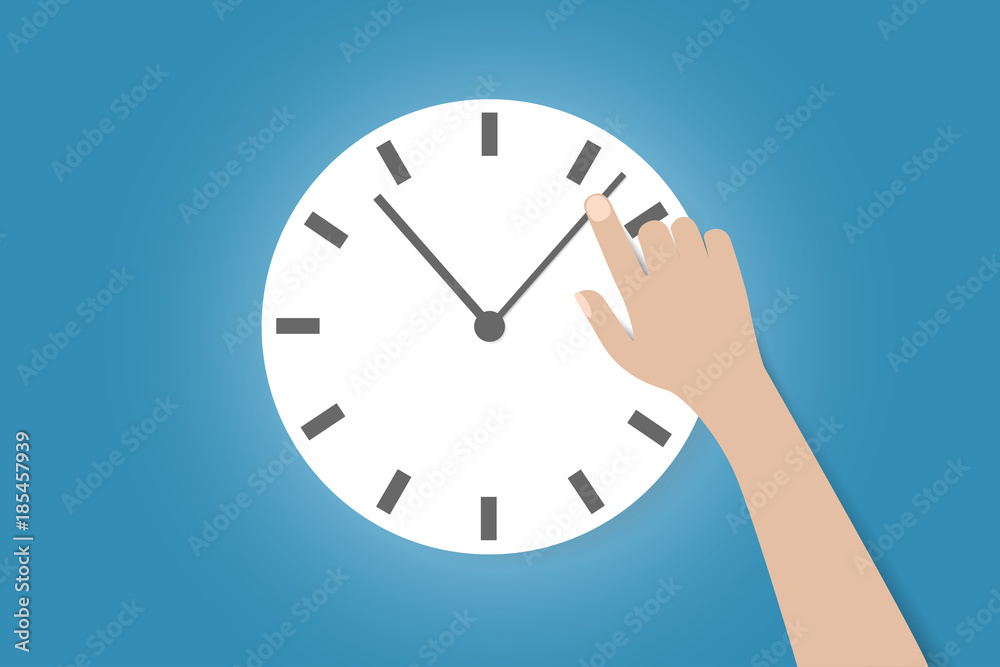 Clock time Punctual Second Minute Hour Concept Clock time Punctual Second Minute Hour Concept