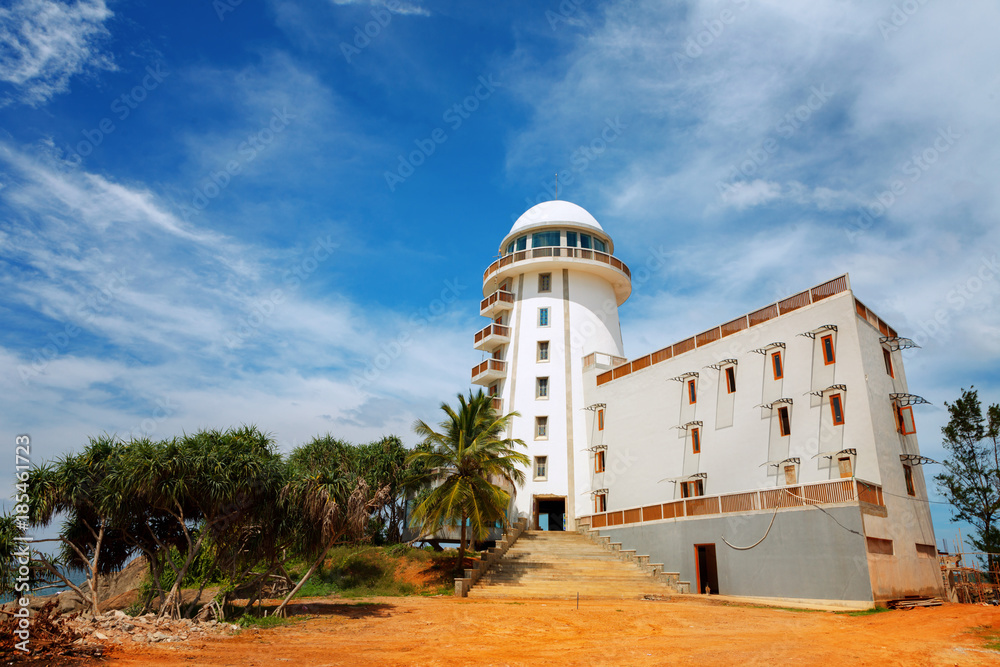 Lighthouse on the beach near Ambalangoda