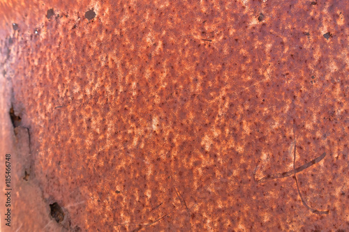 Rusty metal closeup in the outback of Queensland