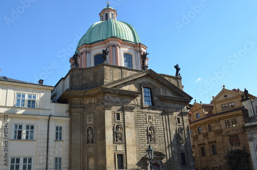 Prague - Church of St Francis of Asisi photo