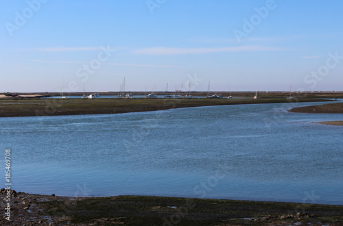 national park Ria Formosa  Algarve  Portugal