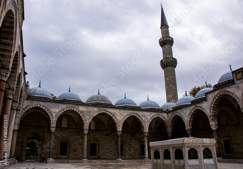 Courtyard of the Suleymaniye mosque