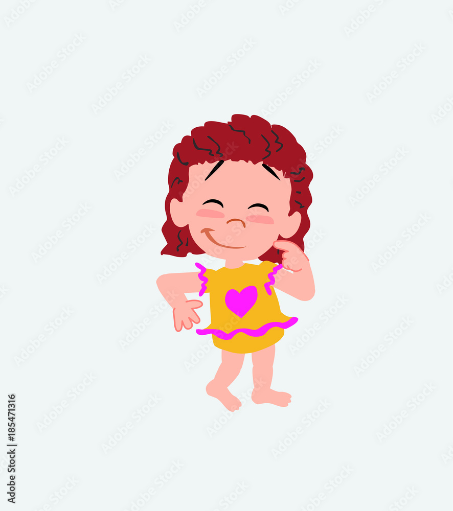White girl in a swimsuit with funny expression. White girl in a swimsuit with funny expression.