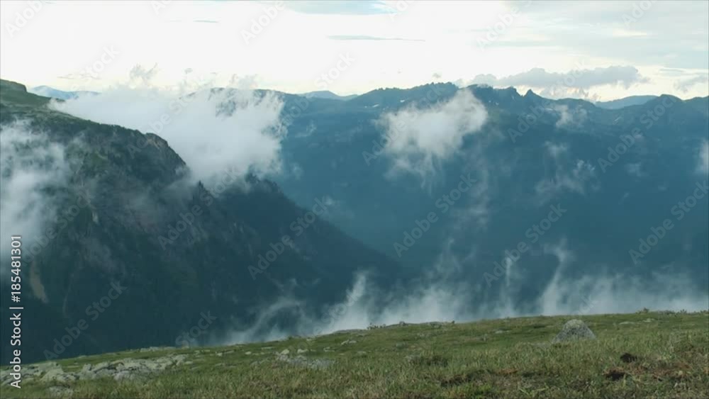 Fog in the valley Fog in the valley