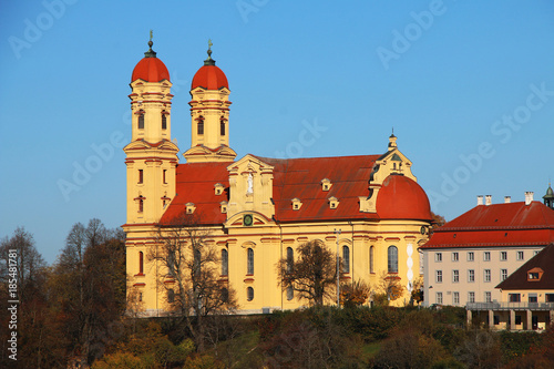 Kirche von Ellwangen, Schönenberg, Wallfahrtskirche, Ostalbkreis, Baden-Württemberg, Deutschland