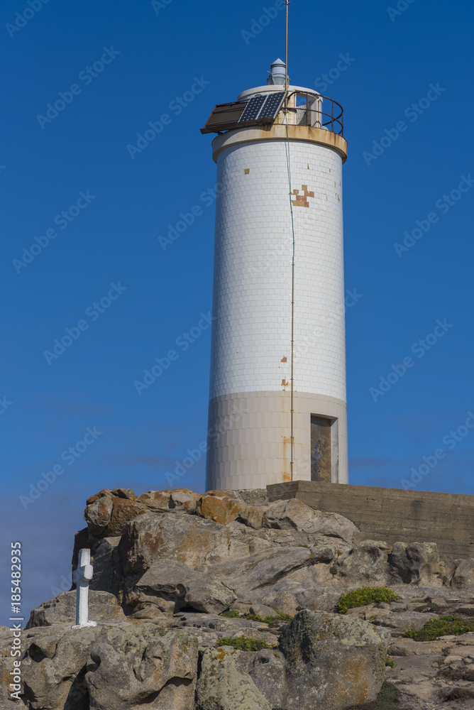 Roncudo lighthouse (Ponteceso, La Coruna - Spain).