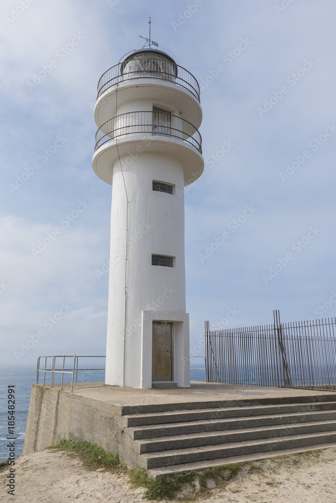 Lighthouse of Cabo Tourinan (Muxia, La Coruna - Spain).