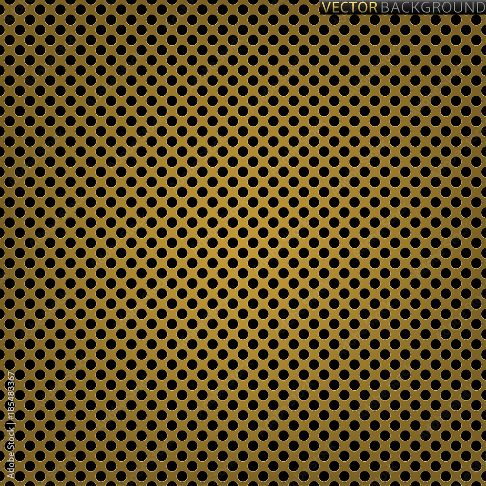 Golden vector background Golden vector background