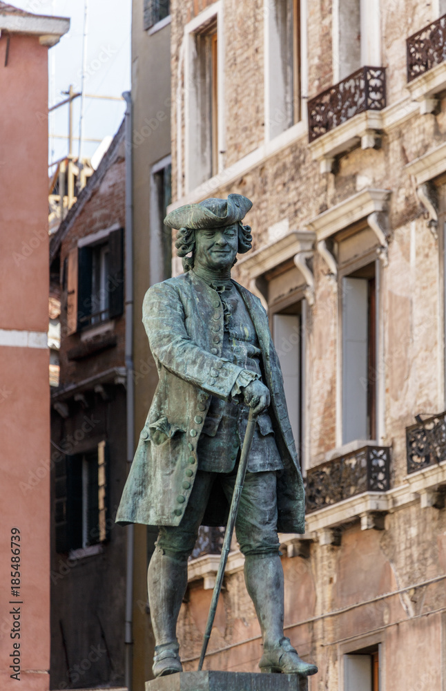 Old Statue in Venice