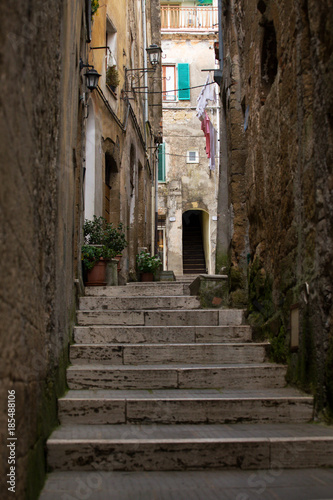 street old town Pitigliano