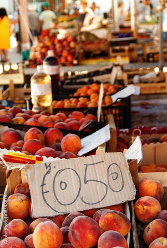 Peaches at the market © katrinshine