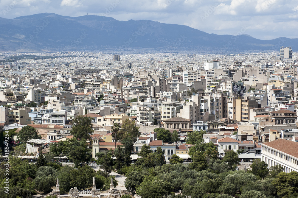 panorama of athens - Greece