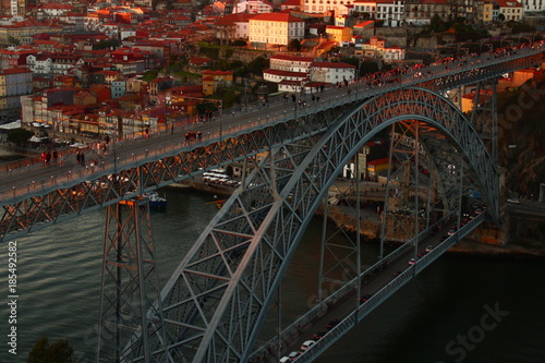 Quadro em tela ponte d. luis, porto