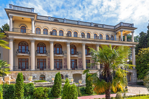 Wallpaper Mural SOCHI, RUSSIA-JUNE 5, 2014: The ancient building of the sanatorium of Dzerzhinsky Torontodigital.ca