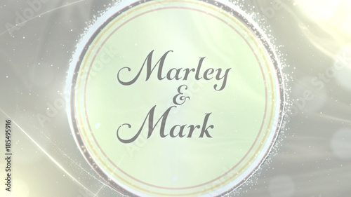 Bokeh & Particle Title