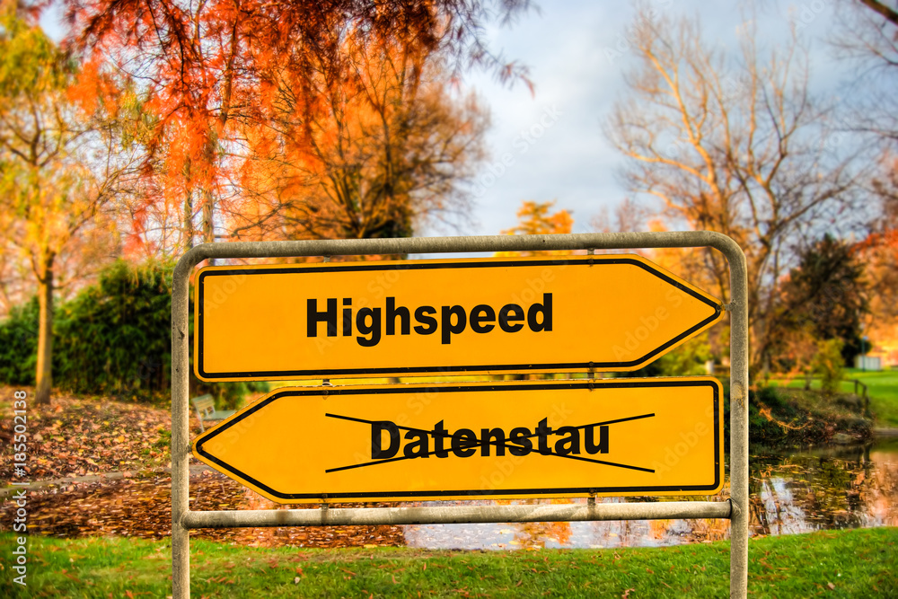 Schild 286 - Highspeed