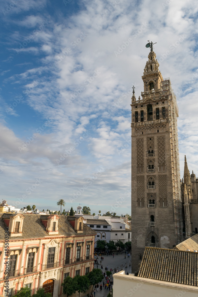 The exterior of Catedral de Sevilla, Spain