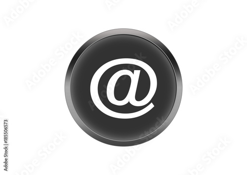 Button Grau Symbol Knopf Rund