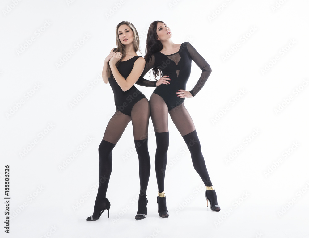 Girls In Stockings High Heels