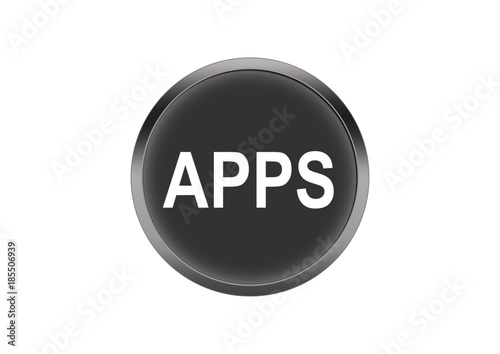 Button Grau Symbol Knopf Rund Apps