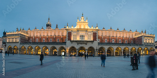 The Cloth Hall in Krakow's Old Town Square