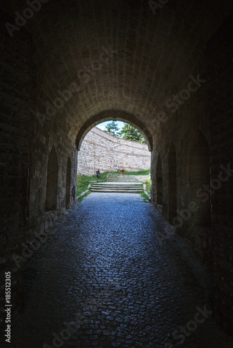 Arch of Belgrade Fortress or Beogradska Tvrdjava