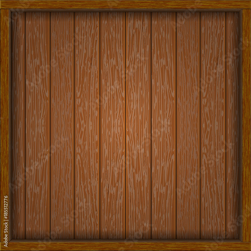 wooden frame with boards