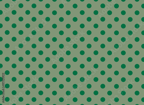 Green Polka Dot Background