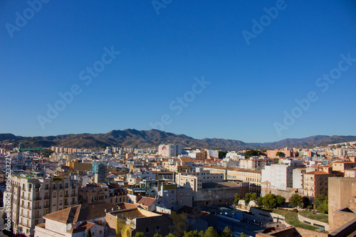 Malaga. Panoramic view. Malaga, Costa del Sol, Andalusia, Spain. Picture taken – 17 december 2017. © Ekaterina
