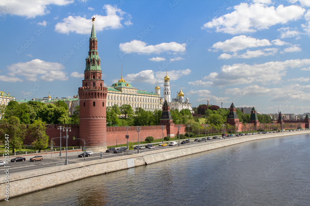Moscow Kremlin wall, Russia