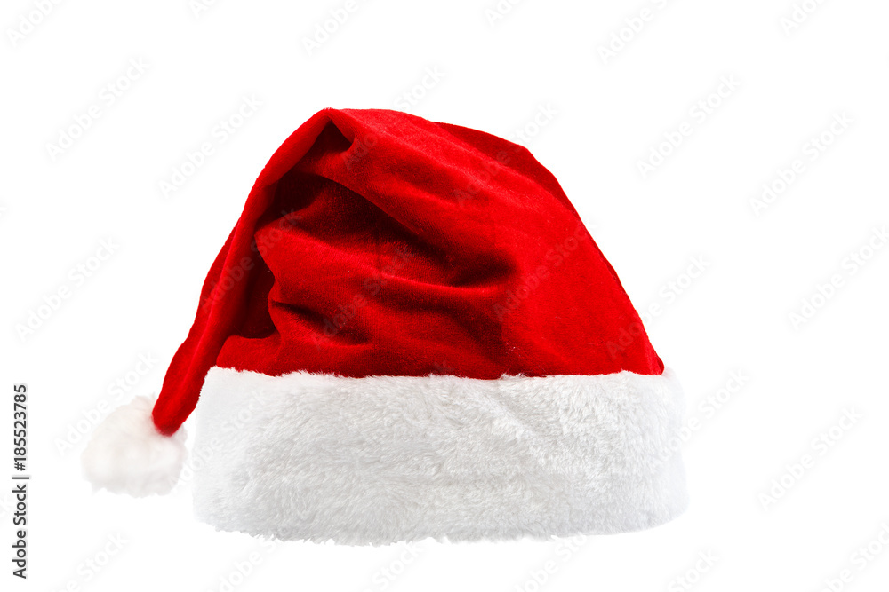 Santa Claus Hat isolated on white background Santa Claus Hat isolated on white background