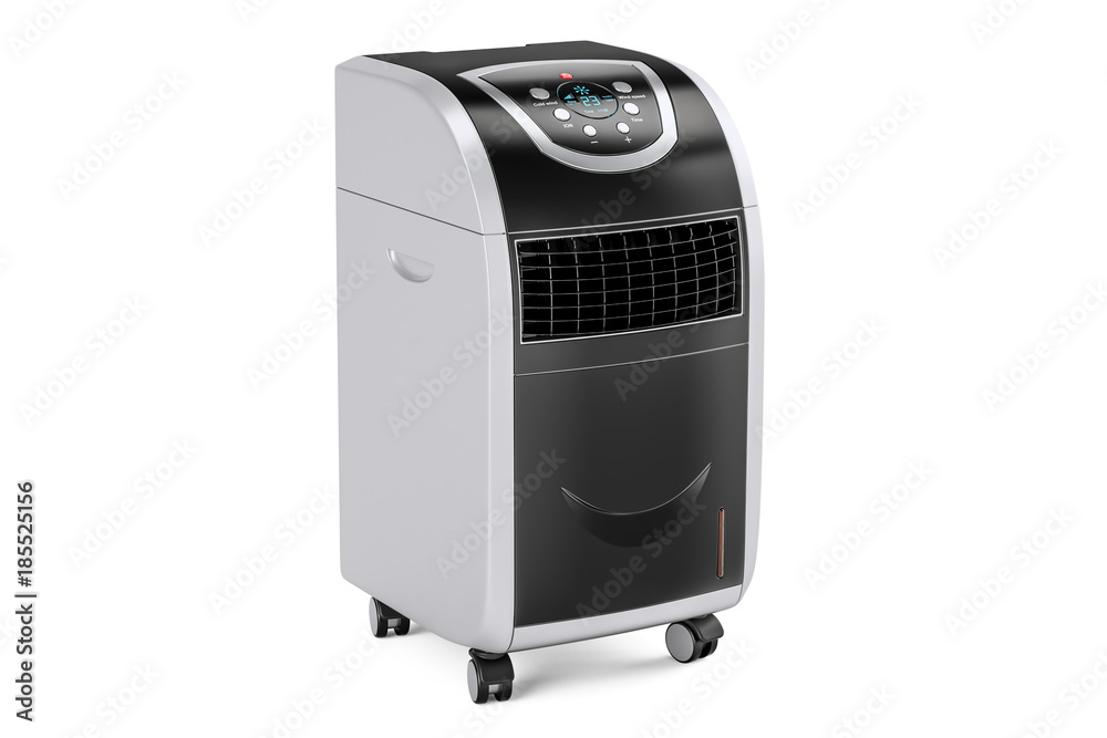 Portable Air Conditioner, 3D rendering Portable Air Conditioner, 3D rendering