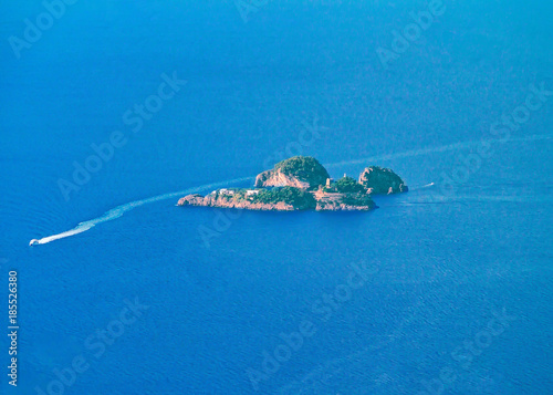 Sirenuse Campanian Archipelago Islands in Tyrrhenian sea photo