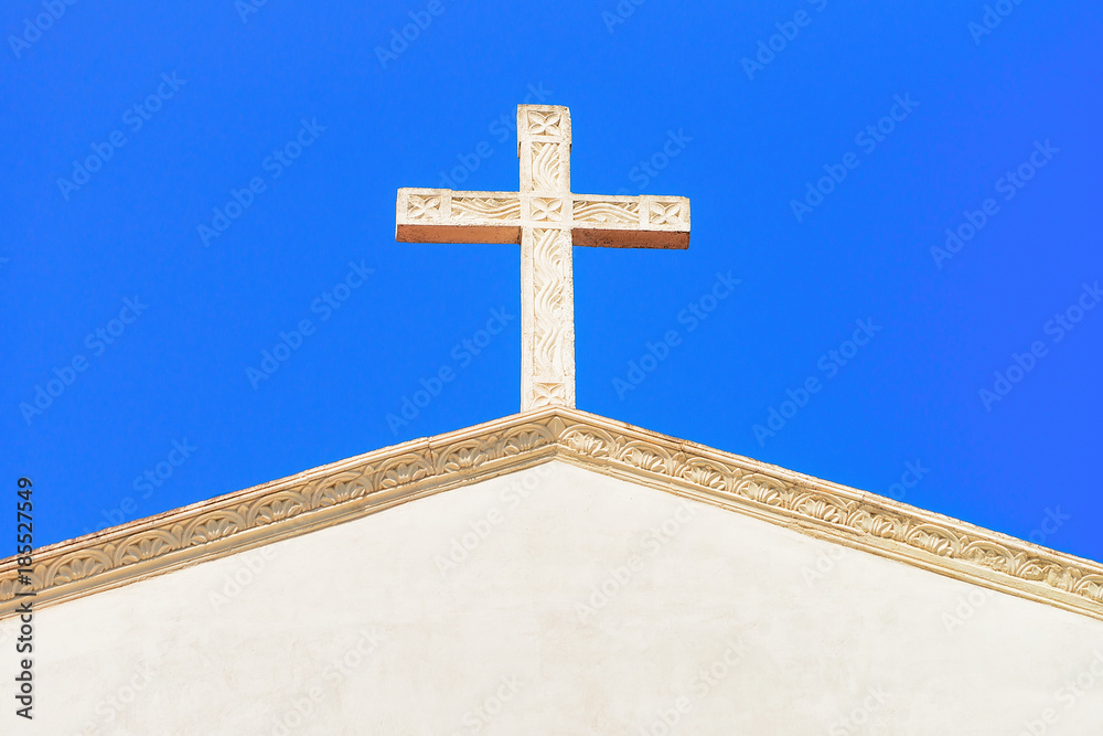 Cross at St Matthew Church in Agerola Cross at St Matthew Church in Agerola