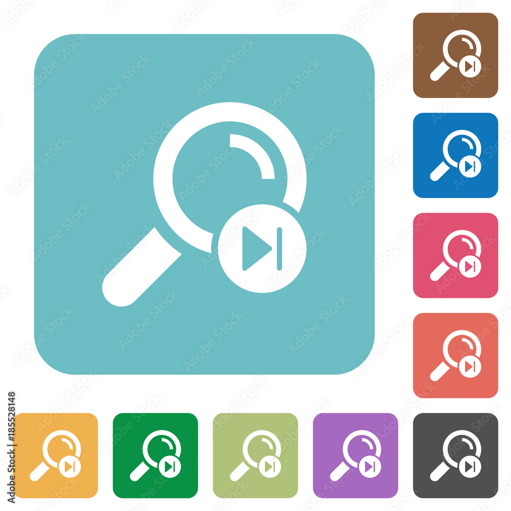Find next search result rounded square flat icons Find next search result rounded square flat icons