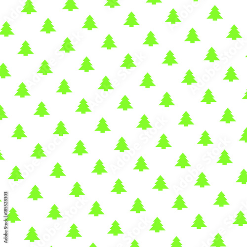 Christmas Tree Forest Background