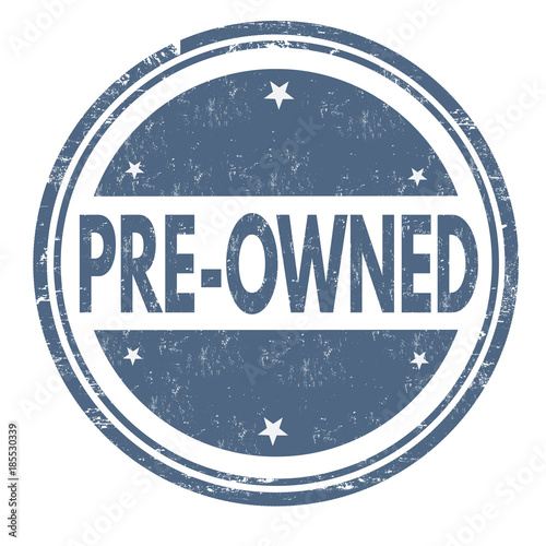 Pre-owned grunge rubber stamp photo