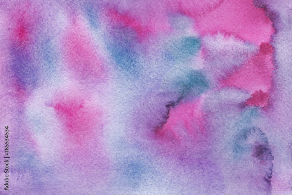 Abstract hand drawn watercolor background texture