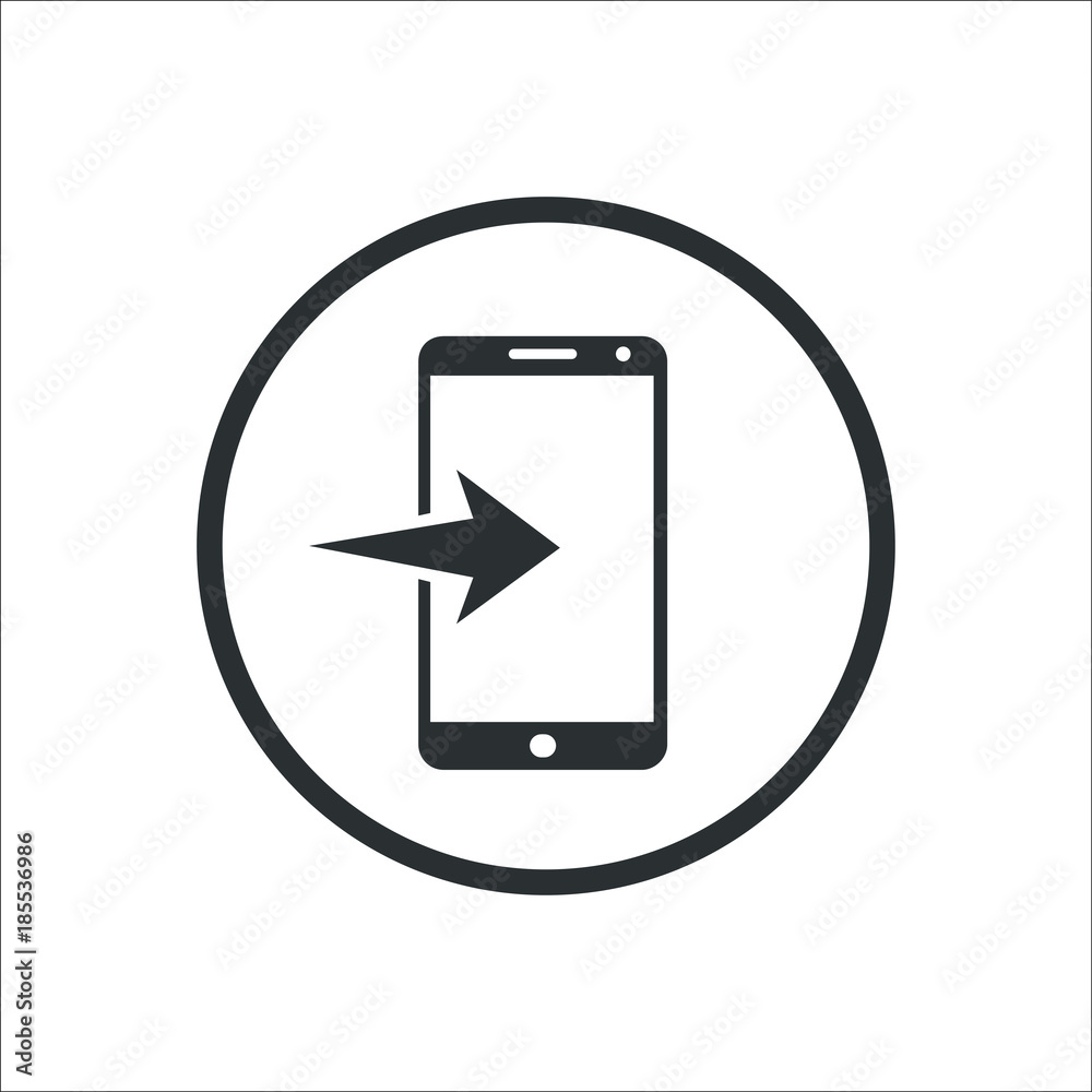 Phone icon. Vector Illustration Phone icon. Vector Illustration