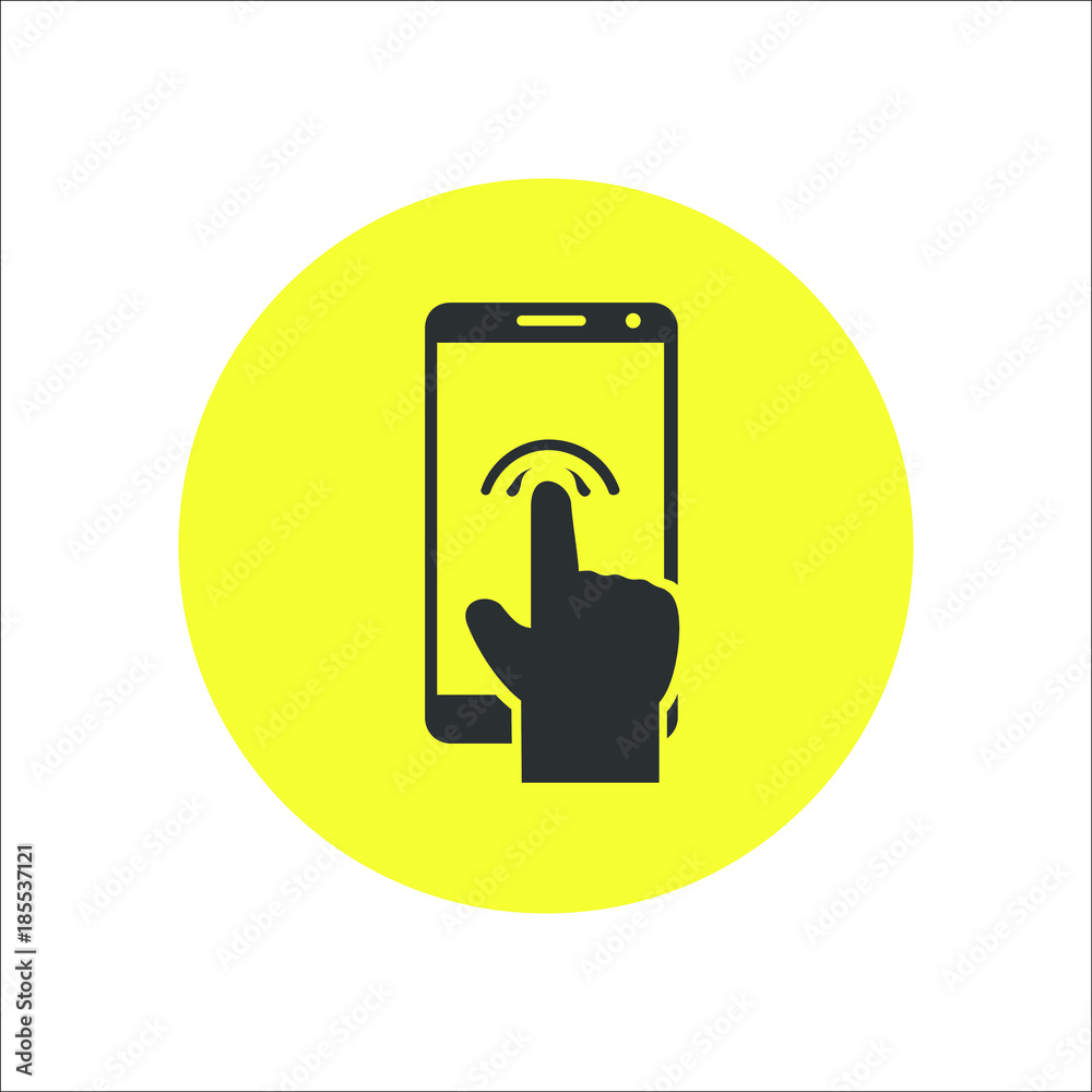 Phone icon. Vector Illustration Phone icon. Vector Illustration