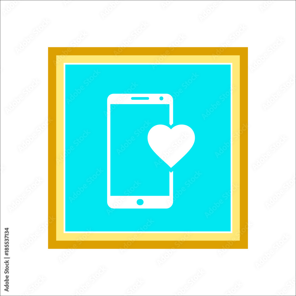 Phone icon. Vector Illustration