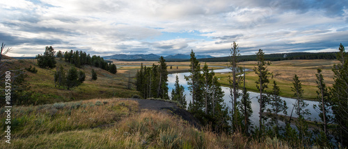 Landscapes at Yellowstone National Park