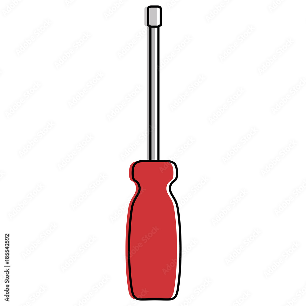 screwdriver tool isolated icon screwdriver tool isolated icon