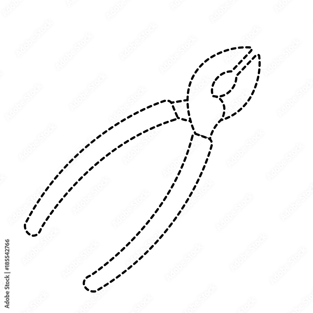 pliers tool isolated icon pliers tool isolated icon