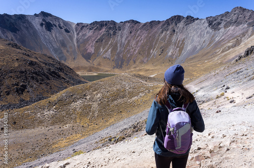 Randonnée au volcan Nevado de Toluca, Mexique