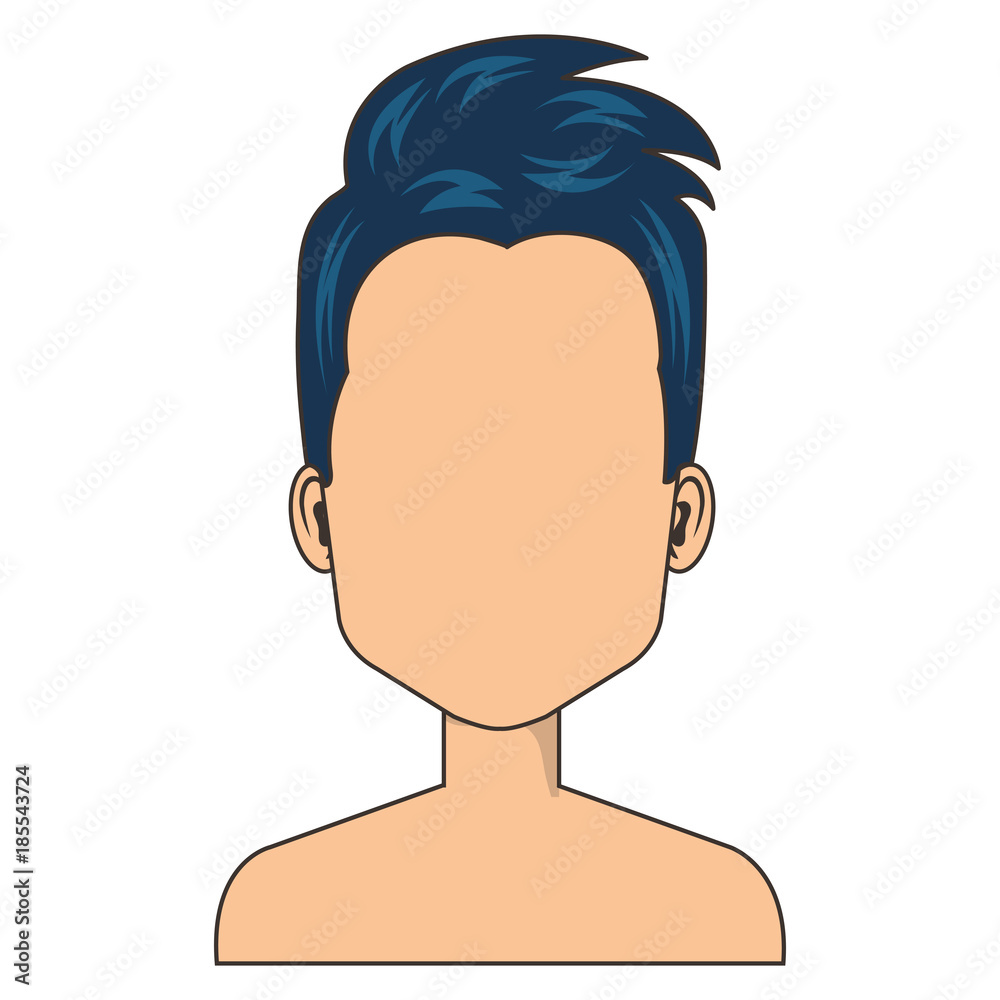 young man shirtless avatar character young man shirtless avatar character